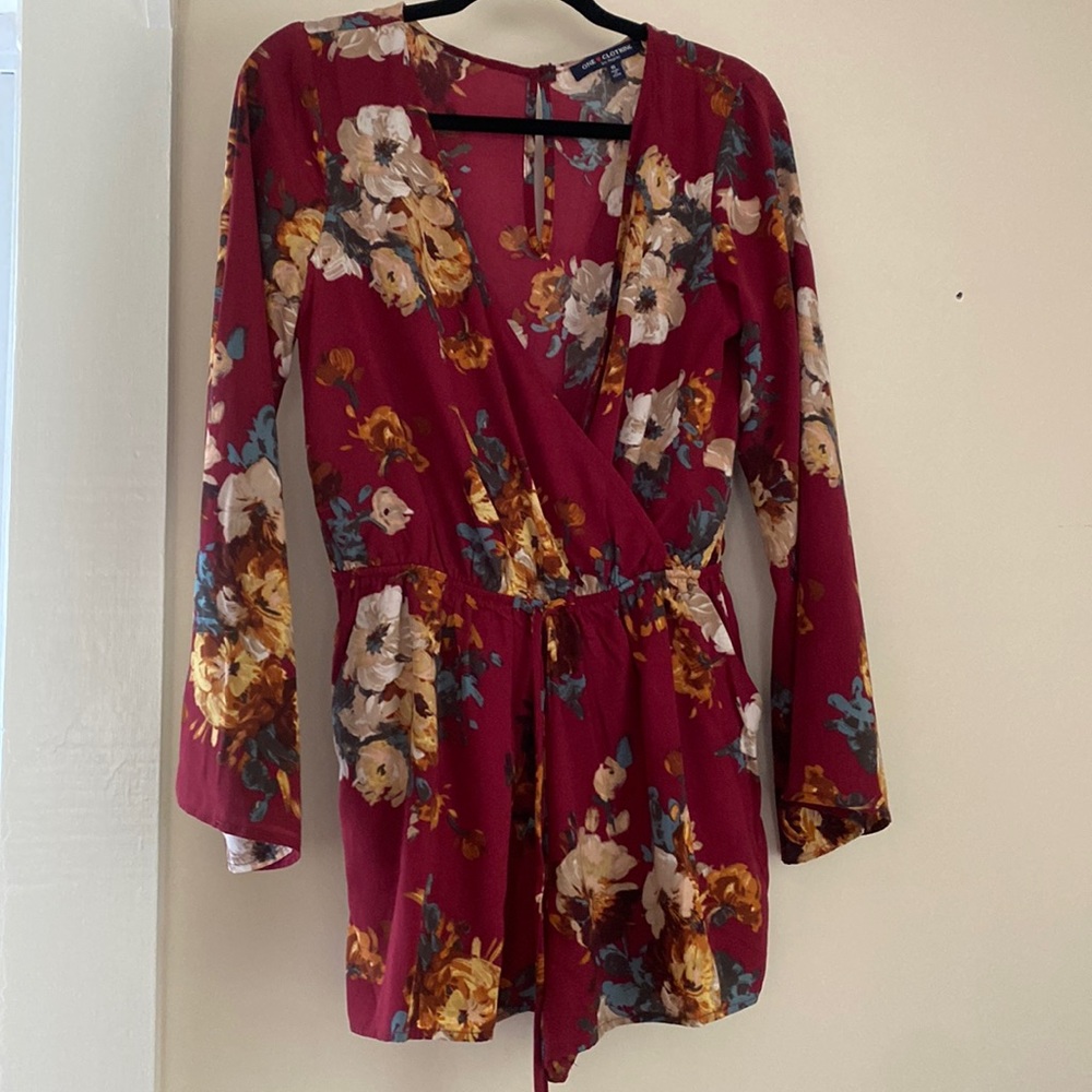 Floral Romper